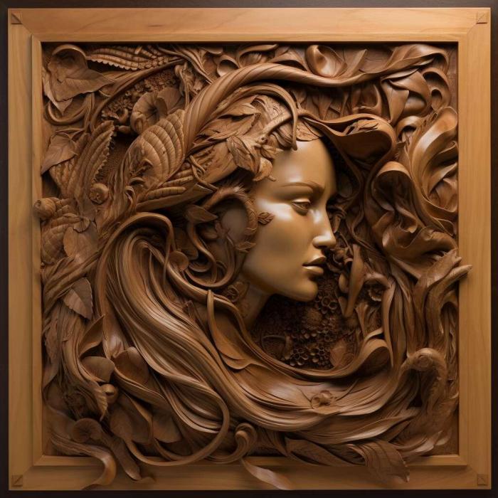 نموذج ثلاثي الأبعاد لآلة CNC 3D Art 